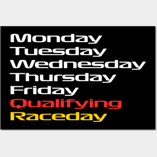 F1 Fan Race Week Schedule Posters and Art